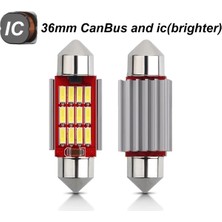 PINUKS Ampul Sofit T11X36MM 12V  12 LED Canbus Beyaz   ( 002348 ) Takım  PİNUKS-TC24-225002
