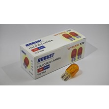 PINUKS T20 12V 21/5W 1016 Dipsiz Ampul Çift Flama Turuncu ( Amber ) Adet  PİNUKS-RHL2013