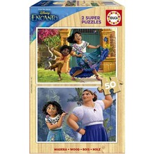 Educa 2X50 Parça Disney Encanto Ahşap Puzzle