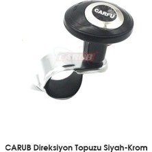 PINUKS Direksiyon Topuzu Lux  Siyah- Krom Adet  PİNUKS-BR2052202