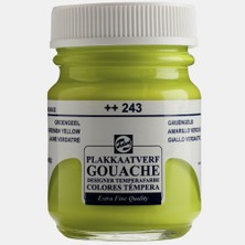 Kitabevimden Talens Guaj Boya 16 ml Greenısh Yellow(10 Adet) (Yeşilimsi Sarı) 243