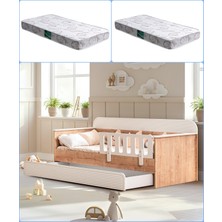 Setay Yavrulu Karyola, Vizyon Yavrulu Montessori Karyola + 2 Adet Comfort Yatak