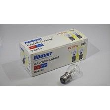PINUKS 12V 21/4W 1016 Yakın Tırnak Ampul Dipli Çift Flama BAZ15D Adet