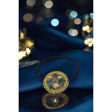 RALBAX Alysse Saç Aksesuarı – Renkli Kristal ve Zirkon Taşlı, Işıltılı Kadın Saç Tokası