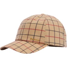 Barbour Mackworth Şapka BE52 Beige Tattersall