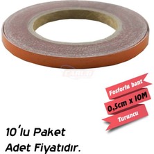 PINUKS Fosfor Bant 0,5CMX10M Orange Adet