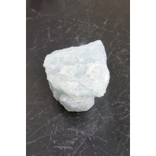 Pozitif Doğal Taş Mavi Akuamarin Doğal Parça 6ma