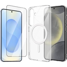 Vendas Samsung Galaxy S26 Plus Kılıf Kamera Korumalı M-Safe Sert Pc Zore Porto Kapak + Cam Ekran Koruyucu