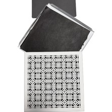 30X30 Dekoratif Alüminyum Clip-In Asma Tavan Paneli 10 Adet