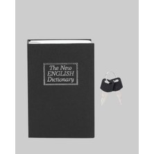 Uslucan Alışveriş Sözlük Görünümlü Gizli Kitap Kasa – Anahtarlı Metal Iç Kasa, Kompakt Boyut, Şık ve Güvenli Tasarım