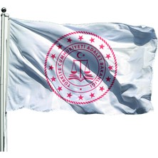 Özel Flama Bayrak Adalet Bakanlığı Gönder Bayrağı 70X105 cm Raşel Kumaş