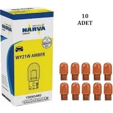 PINUKS T20 93 Dipsiz 12V 21W Turuncu Ampul Adet  PİNUKS-NARVA17629