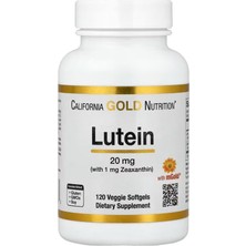California Gold Nutrition Lutein With Zeaxanthin From Marigold Extract, 120 Veggie Softgels