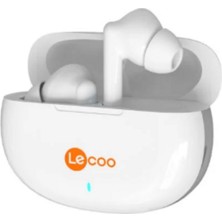 Lecoo EW306 Kablosuz Bluetooth 5.1 Hi-Fi Tws Mikrofonlu Kulak Içi Kulaklık Beyaz