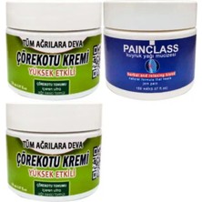 Çörek Otu Kremi Orta Boy 2x 100 ml - Painclass 150 ml Kuıyruk Yağı Kremi