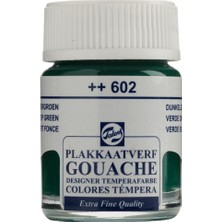 Kitabevimden Talens Guaj Boya 16 ml Deep Green (Koyu Yeşil) 602--10 Lu