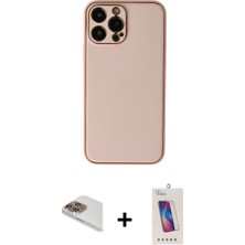 Cepte Toptan iPhone 13 Pro Max Yadigar Klasik - Siyah Joko 5d Cam + Gold Pers Alüminyum Kamera Lens