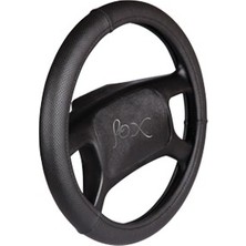 PINUKS Direksiyon Kılıfı Poşetli Geçme 38CM Noktalı Siyah Adet  PİNUKS-FXF-018