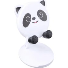 Tonkut Hayvan Figürlü Masaüstü Telefon Standı Sevimli Tasarım Sabit Tabanlı Telefon Tutucu (4 Model)