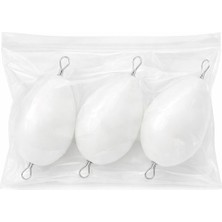 Gül Av Bayi Beyaz Zargana Topu 3'lü Set