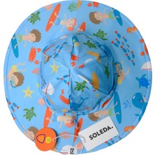 Soleda Uv Korumalı Çift Taraflı Ayarlanabilir Bebek Çocuk Şapkası Journey Under The Sea 0-6 Yaş