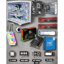 Symoon I5 14400F 16GB Ram 1tb Nvme Rtx 5060Tİ 16GB Ekran Kartlı Gameload Onxy Akvaryum Kasalı Gaming Pc
