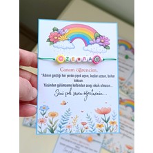 GHL Story Isimli Hediyelik Çocuk Bilekliği Tatil Hediyesi Isme Özel 10 Adet