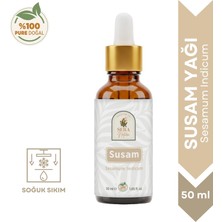 Sera Natura Susam Yağı 50 ml %100 Doğal Saç Bakımı & Parlak Görünüm