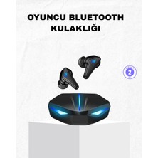 Kayıtel Teknolajık Oyuncu Bluetooth Kulaklık Tam Kablosuz Stereo LED Işıklı Serı 2026