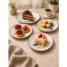 M'art Home Imroz Yunus 6 Lı Pasta Tabağı 19 Cm.