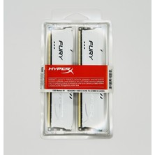 Cosmony Kingston Hyperx Fury White 16 GB (2x8) 1866 Mhz CL10 HX318C10FWK2/16 Ddr3 Ram
