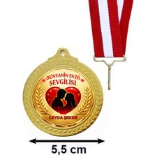 Kişiye Özel Sevgili Madalyası - Sevgililer Gününe Özel Madalya - Isimli Madalya