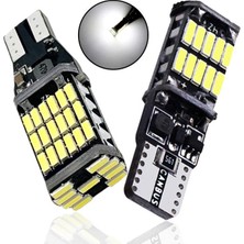 PINUKS Ampul T15 LED 45 Smd LED Canbus Beyaz 12V-24V   ( 003577 ) Takım