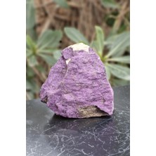 Pozitif Doğal Taş Doğal Purpurit Taşı Nadir Parça PP10