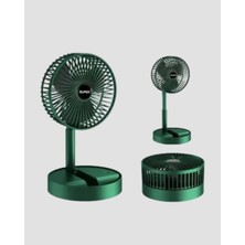 Uslucan Alışveriş Taşınabilir Şarjlı Mini Fan – Katlanabilir Gövde, 3 Hız Kademesi