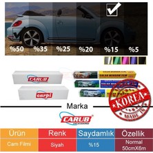 PINUKS Cam Filmi 50CMX6MT Dark Black %15 Adet