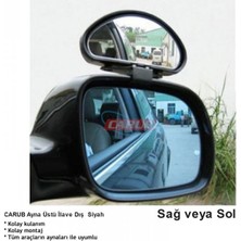 PINUKS Dış Dikiz Ilave Ayna Eğitmen Ayna Siyah Adet  PİNUKS-BR0221176