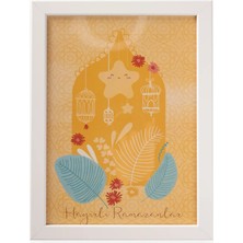 Cigit Küçük Çerçeve 16X21 cm Hayırlı Ramazanlar