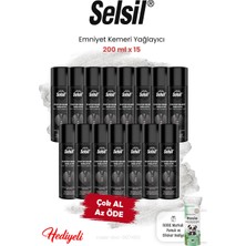 Selsil 200 ml 15'li Emniyet Kemeri Yağlayıcı ve Rosıe