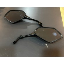 Buja Moto Universal Motosiklet Aynası Seti – 8mm ve 10MM Uyumlu (Sağ-Sol Takım)