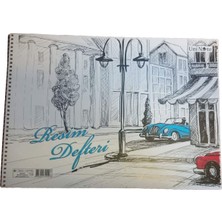 Kitabevimden Çınar Resim Defteri Spiralli Krt Kpk 15 Yp 24X34 33000-12-LI-PKT