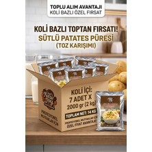 chef's new joy professional Sütlü Patates Püresi 2000 G x 7 Adet - 1 Koli (Koli Bazlı Avantaj Paketi)