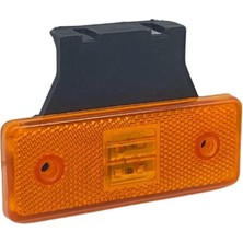 PINUKS Sıdemarker Yan Sinyal Lamba Ledli Braketli 12V Sarı Adet