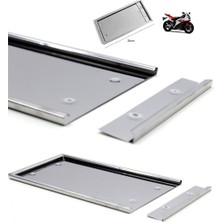 PINUKS Plaka Altı Saç Paslanmaz Motosiklet 25CMX15,5CM Takım Takım