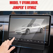Mrtglass Tesla Model Y Araç Multimedya Ekran Koruyucu Temperli Cam