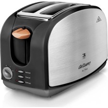 Arzum AR2014 Altro Siyah Ekmek Kızartma Makinesi Outlet Teşhir Ürün