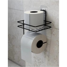 Pratik Yapışkanlı Metal Tuvalet Kağıdı Tutucu