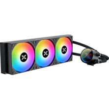 Xigmatek EN46575 Fenıx Iı 360 Siyah 1800RPM Argb Fan AM5/LGA1700 Destekli 360MM Sıvı Soğutmalı Cpu Fan