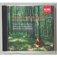 EMI Vivaldi - Anne-Sophie Mutter, Herbert Von Karajan, Wiener Philharmoniker Le Quattro Stagioni - The Four Seasons - Die Vier Jahreszeiten CD