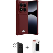 BUTİMAR'S Redmi Note 14 Pro 4g Vadi Çizgi Prime - Şeffaf Hayalet Polymer Nano Ekran Koruyucu + Gümüş Pvd Metal Kamera Lens